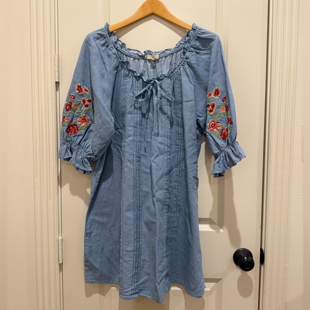 Chelsea & Violet Light Blue Dress